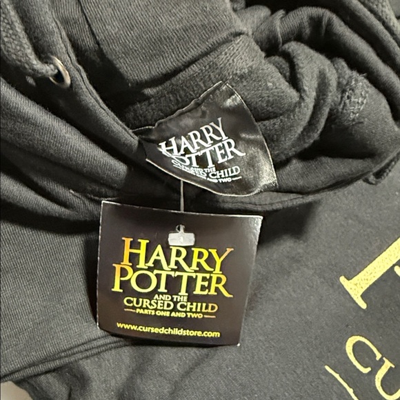 Harry Potter Cursed Child Hoodie XS NWT Broadway Lyric Theatre NYC - Picture 3 of 8